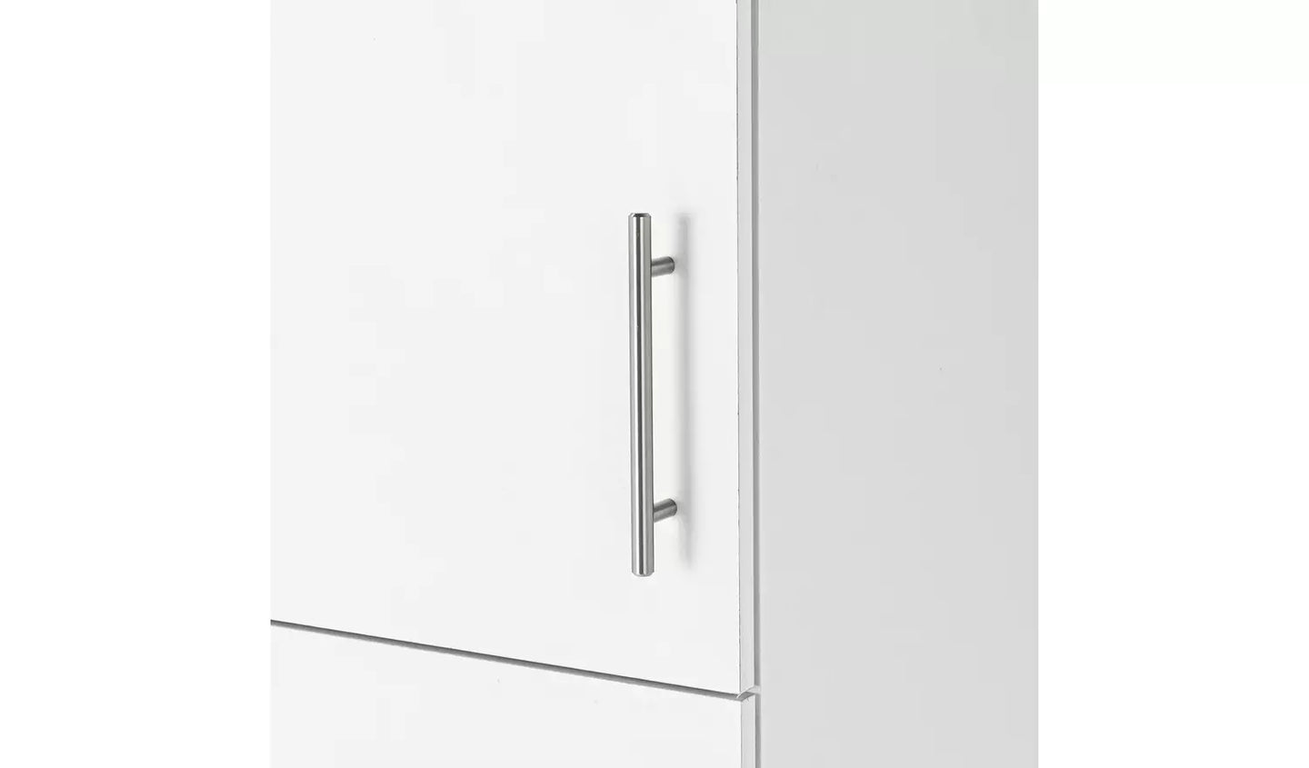 Assembled Athina 500mm Fitted Kitchen Tall Unit - White